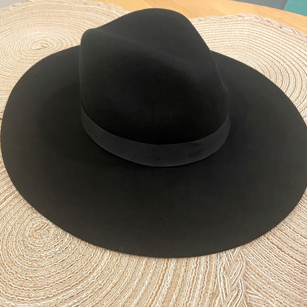 Zara Womens Black Hat